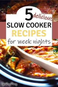 Here are five best slow cooker recipes. Quick and easy to prepare, delicious and nutritious.