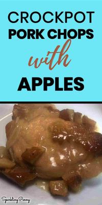 Pork and apples are a marriage made in heaven. This best slow cooker pork chops with apples dish brings these two ingredients together in perfect harmony.