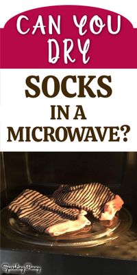 Need to get your socks dry fast? Find out if can you dry socks in a microwave. Is it safe to do this?
