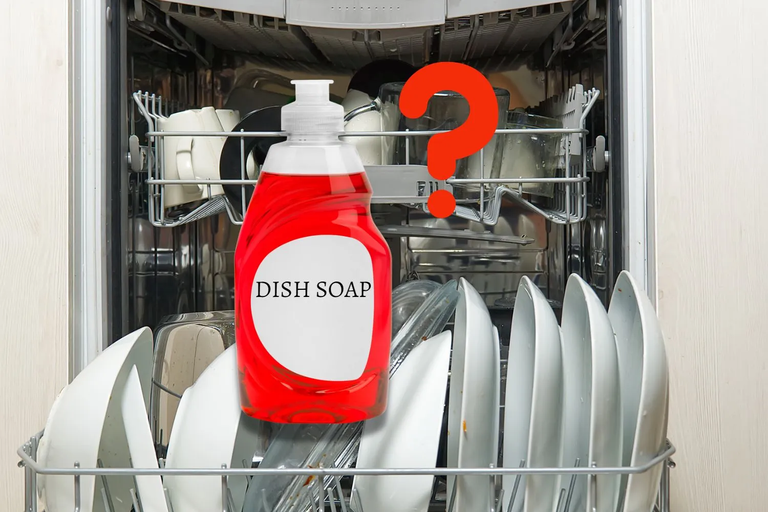 Can You Use Dish Soap In a Dishwasher?
