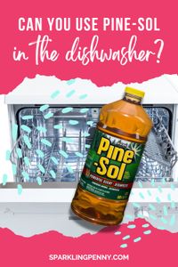 Discover the pros and cons of using Pine-Sol in your dishwasher.