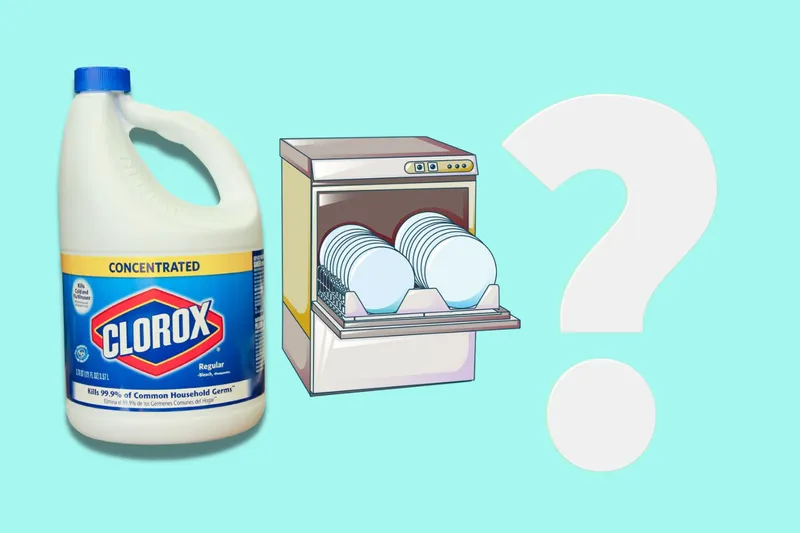frequently asked questions about using bleach in a dishwasher