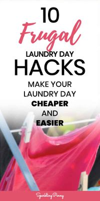 I have some clever hacks to make washing days a breeze while saving you a ton of money on washing powders and stain removers.