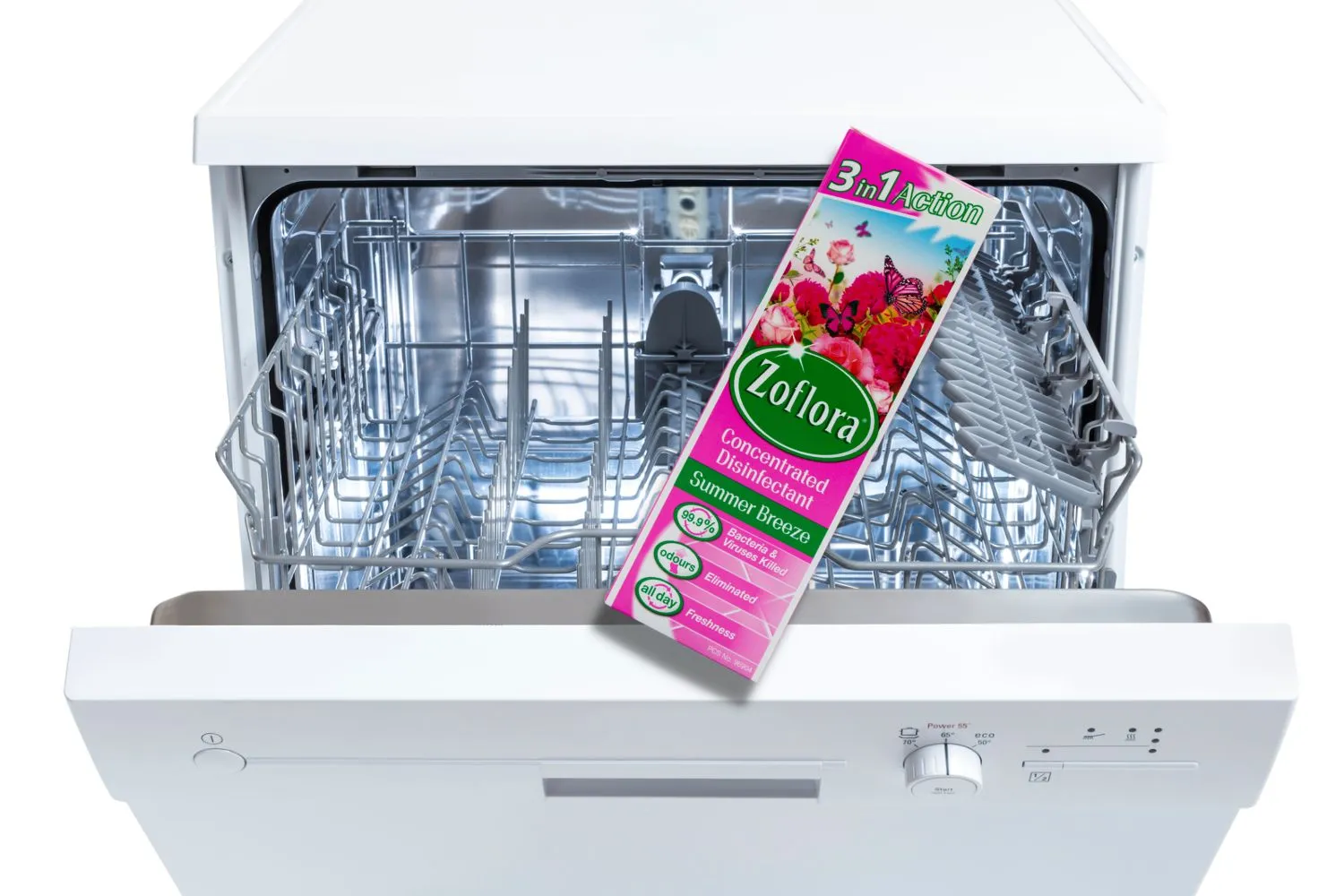 How to Use Zoflora to Clean Your Dishwasher