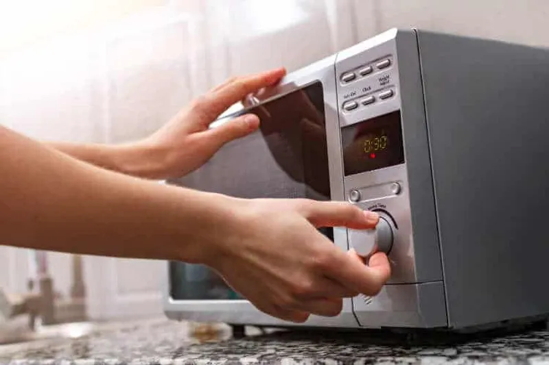 cooking in a microwave