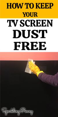 Seven tips for keeping your flat screen TV dust free. Plus how to clean it if it is already very dusty.