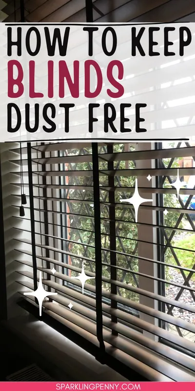 How To Keep Blinds Dust Free (quick and easy method)