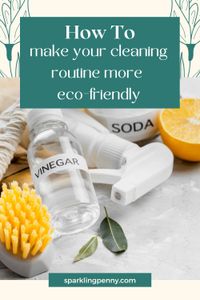 Discover eco-friendly cleaning tips and tricks to make your cleaning routine more sustainable. Go green with our expert advice and reduce your carbon footprint.