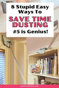 I have loads of time saving cleaning hacks tips and tricks for dusting your home. Plus how to keep it dust free for longer.