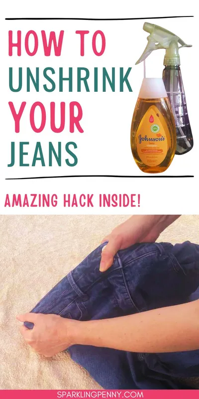 How To Unshrink Jeans With This Clever Hack!