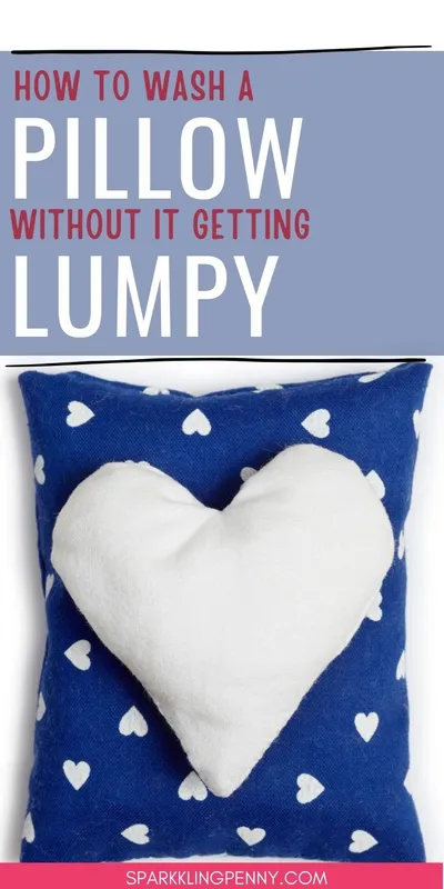 How To Wash A Pillow Without It Getting Lumpy