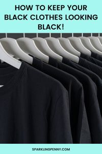 Learn the secrets to hand washing black clothes. Preserve their rich color and quality for longer wear.