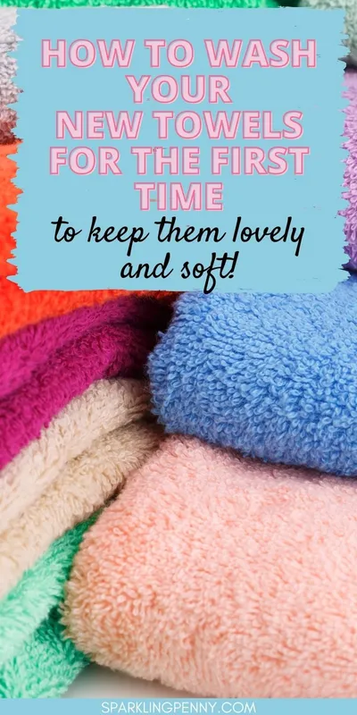 How to wash new towels for the first time with vinegar and baking soda so that they are clean, fresh, absorbent and last a long time.
