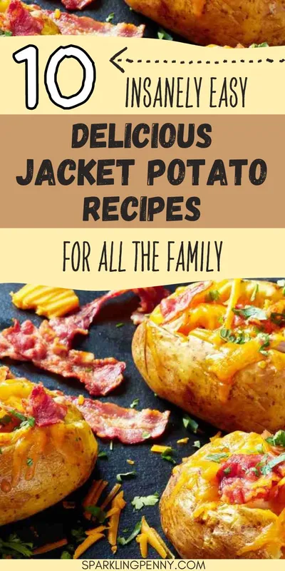 10 easy and healthy stuffed baked jacket potato recipes. These are perfect meal ideas for families and even picky eaters too!
