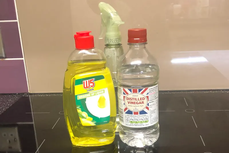 ingredients for shower glass cleaner