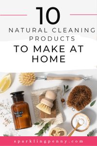 Store-bought cleaners can contain harsh chemicals. Thankfully, there are natural cleaning products that you can make at home that are just as effective and much safer to use.