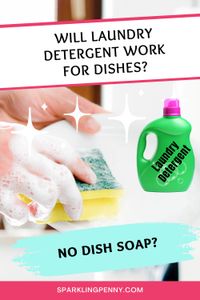 Can you swap dish soap with laundry detergent? Here are the risks you should know about.