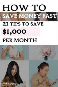 Don't waste your hard-earned cash! Here are 21 tips you can use to save yourself loads of money each month by making a few tweaks to your lifestyle.