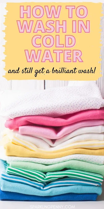 Laundry tips on how to wash clothes in cold water and still get a brilliant wash.
