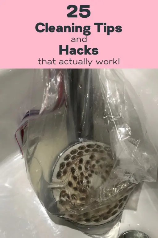 Looking for cleaning motivation? These 25 practical cleaning hacks for busy people make it simple to stay on top of chores, even with a packed schedule. Say goodbye to overwhelm and hello to a cleaner space.