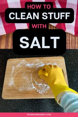 Find out how to clean your home with simple table salt and sometimes some lemon too. It's so simple easy and natural but really effective.