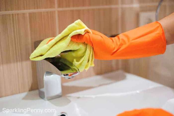 frugal living tips for cleaning