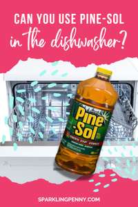 Can You Use Pine-Sol In The Dishwasher?