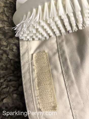 coat with cleaned velcro
