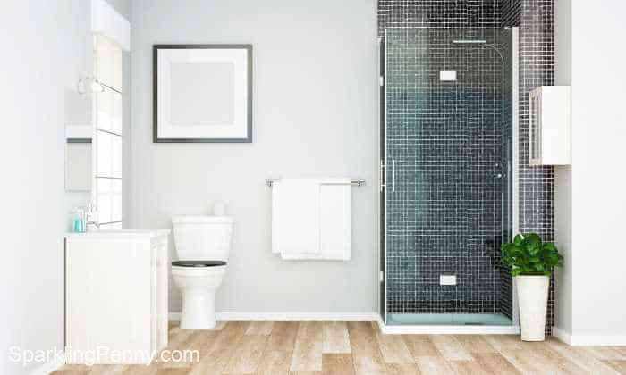 frugal cleaning tips for the bathroom