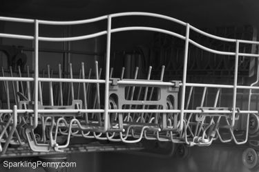 how to clean a dishwasher rack
