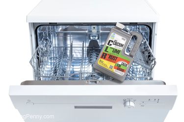 how to clean a dishwasher with clr