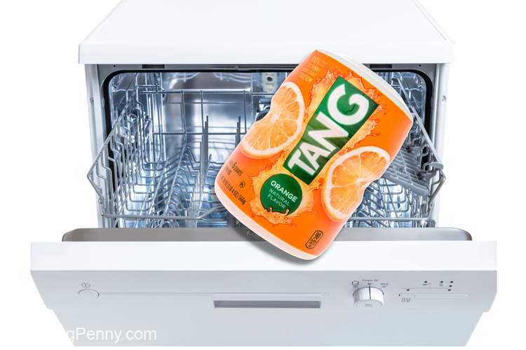 how to clean a dishwasher with tang
