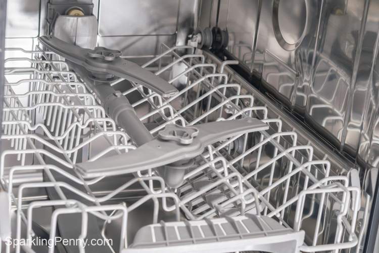 how to clean a dishwasher without running it
