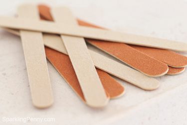 how to clean a nail file