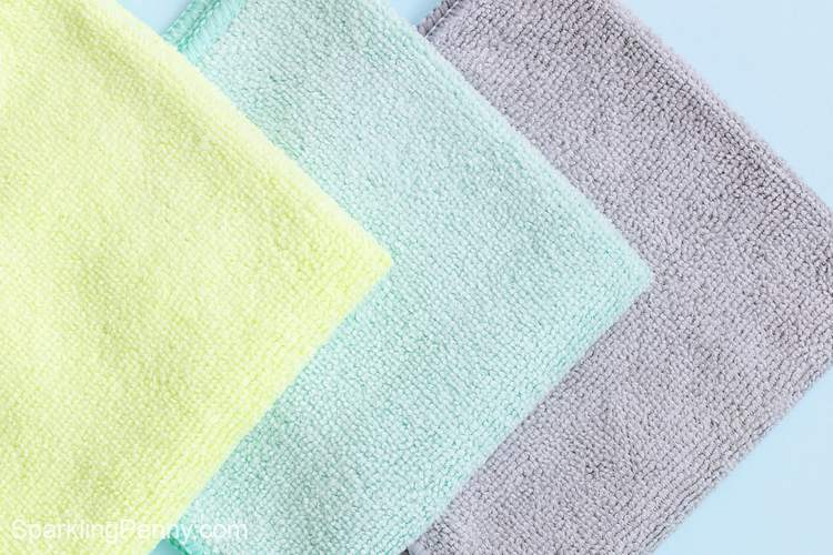 how to clean dishcloths without bleach