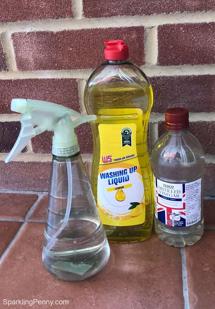 homemade glass cleaner ingredients