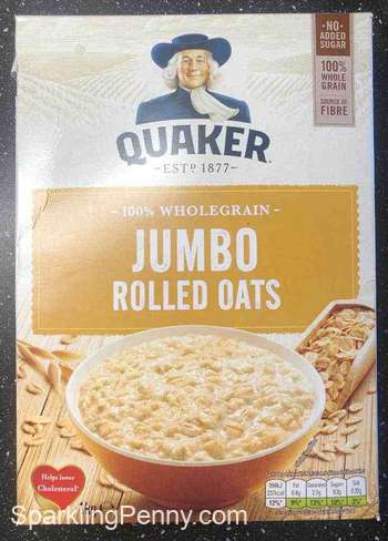 jumbo rolled oats by quaker