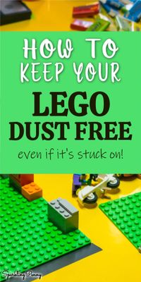 How To Keep LEGO Dust Free (and quickly clean it off)