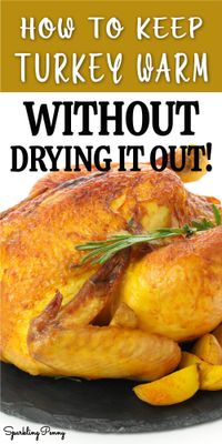How To Keep Turkey Warm Without Drying It Out