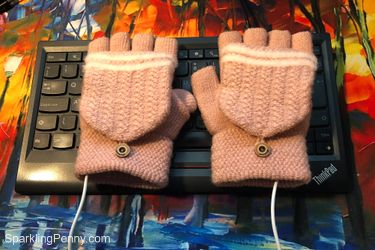 how to keep your hands warm at work