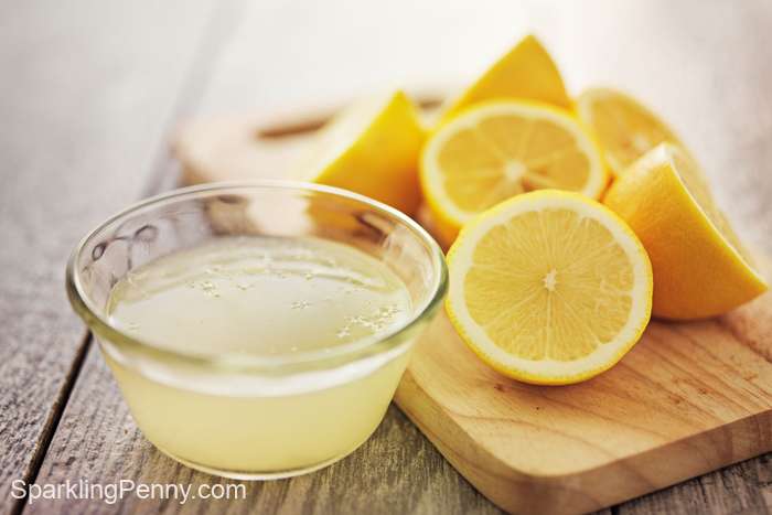 how to sanitize home with lemon juice