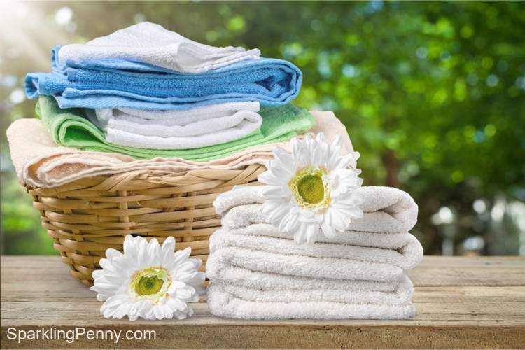 how to wash towels with vinegar