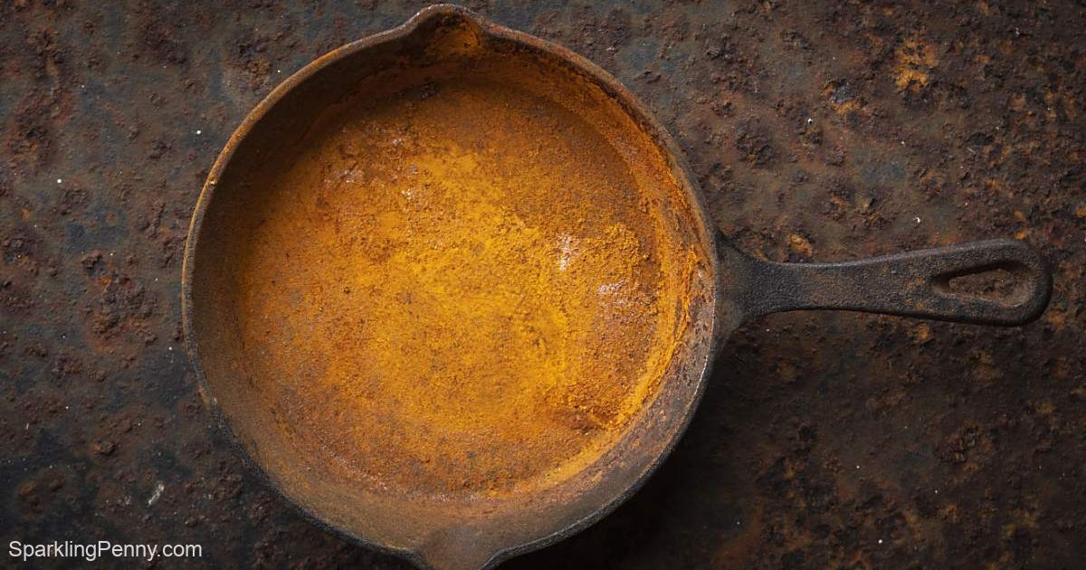 When to throw away a cast iron skillet
