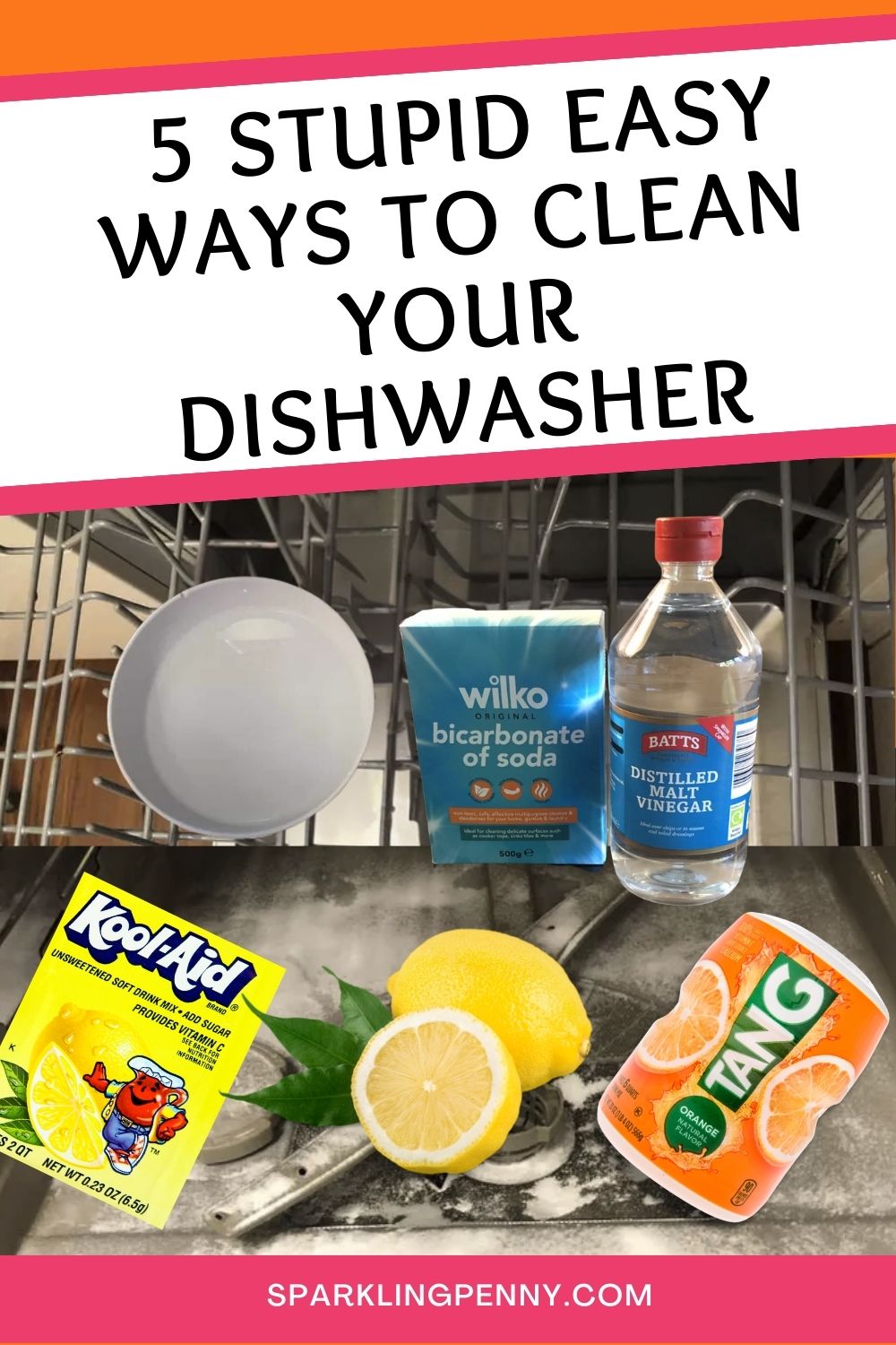 Five Easy Ways to Clean Your Dishwasher - Sparkling Penny